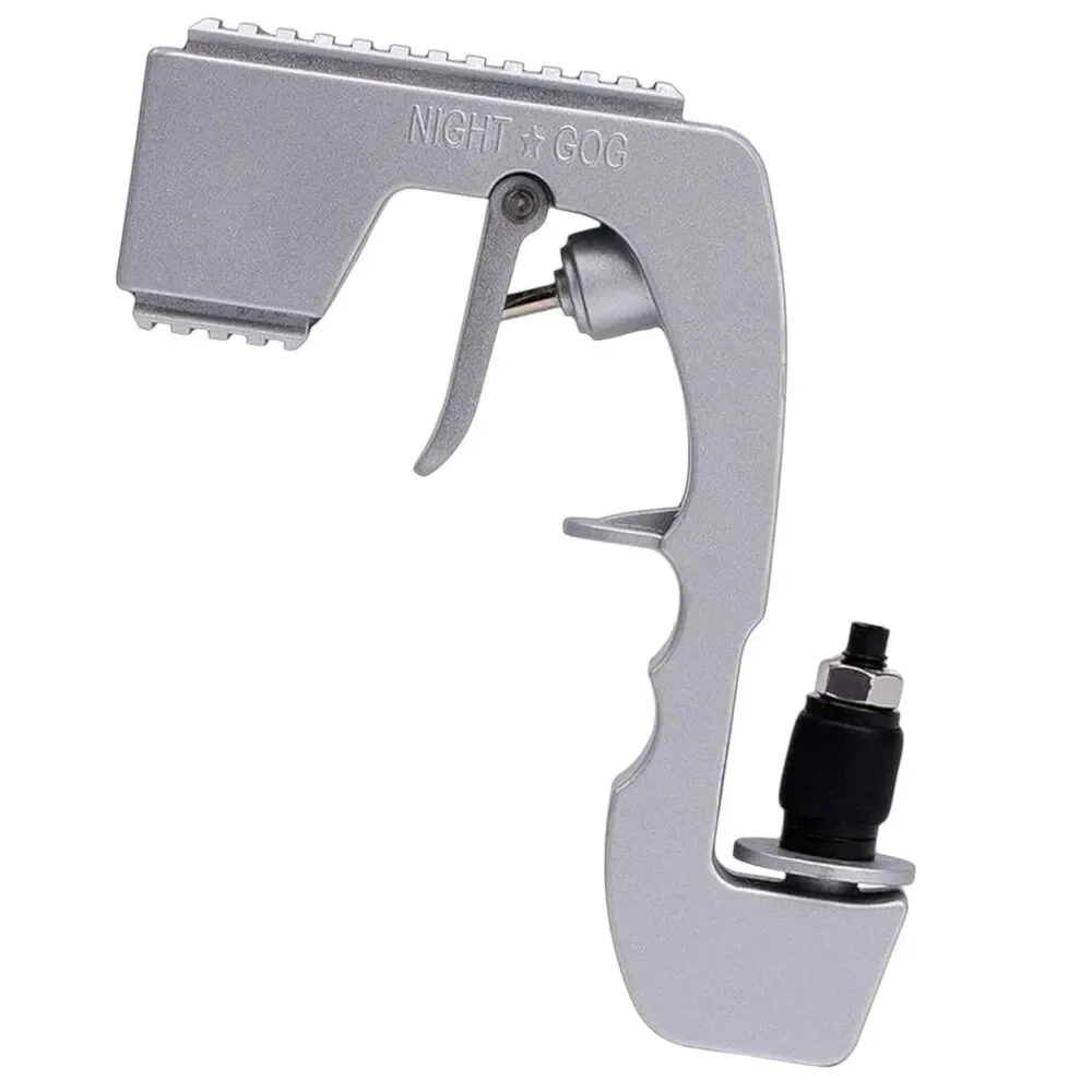Cozylife Champagne Spray Gun Shooter Silver Metal Beer Bottle Sprayer Reusable